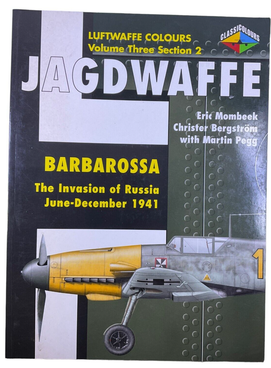 WW2 German Luftwaffe Jagdwaffe Barbarossa Invasion Russia Vol 3 Reference Book WW2 German Luftwaffe Jagdwaffe Barbarossa Invasion Russia Vol 3 Reference Book