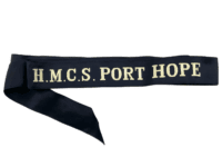 Canadian Navy RCN HMCS Port Hope Full Length Cap Tally