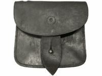 Canadian CEF 1913 Dated Oliver Pattern Black Leather Belt Pouch C Broad Arrow Canadian CEF 1913 Dated Oliver Pattern Black Leather Belt Pouch C Broad Arrow