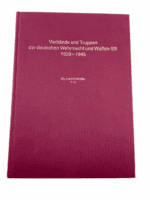 WW2 German Order Of Battle Wehrmacht Waffen 1-5 GERMAN TEXT HC Reference Book
