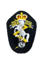 Canadian Forces Electrical Mechanical Engineers EME Cloth Beret Cap Badge