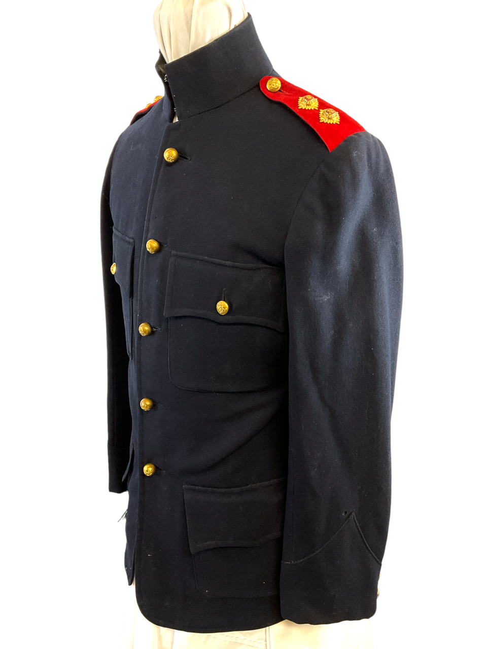 Pre WW1 Canadian RCHA Horse Artillery Officers Patrol Blue Tunic Pre WW1 Canadian RCHA Horse Artillery Officers Patrol Blue Tunic