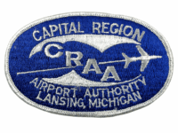 US Lansing Michigan Capitol Region CRAA Airport Authority Police Patch US Lansing Michigan Capitol Region CRAA Airport Authority Police Patch