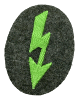 WW2 German Army Panzer Grenadier Signals Blitz Trade Badge