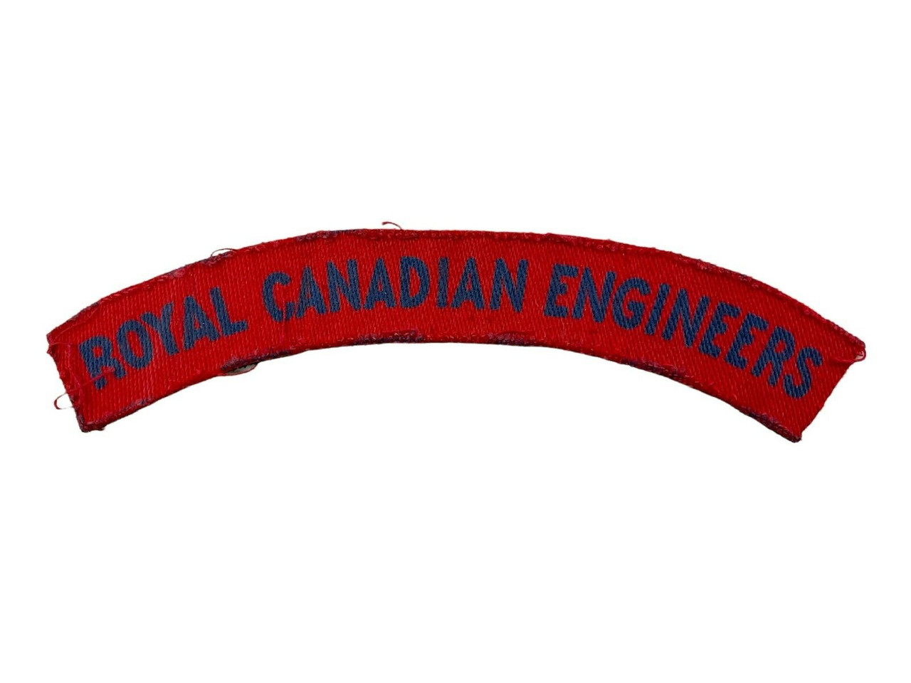 WW2 Canadian RCE Engineers Shoulder Title Canvas WW2 Canadian RCE Engineers Shoulder Title Canvas