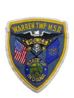 US Warren Township MSD Indiana Police Patch