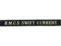 Canadian RCN Navy HMCS Swift Current Full Length Cap Tally