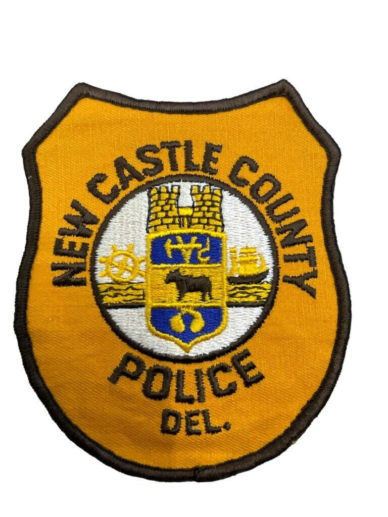 US New Castle County Delaware Police Patch US New Castle County Delaware Police Patch
