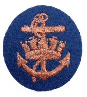 Canadian Forces RCAF Sea Service Bronze Patch Insignia