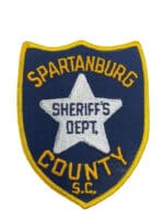 US Spartanburg County South Carolina Sheriffs Department Police Patch