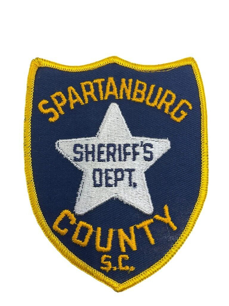 US Spartanburg County South Carolina Sheriffs Department Police Patch US Spartanburg County South Carolina Sheriffs Department Police Patch