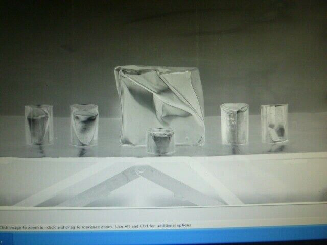 WW2 British Airborne Para Crushed Cans Original Negative #8 WW2 British Airborne Para Crushed Cans Original Negative #8