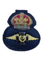 WW2 Canadian RCAF Chaplain Officers Cap Badge RARE