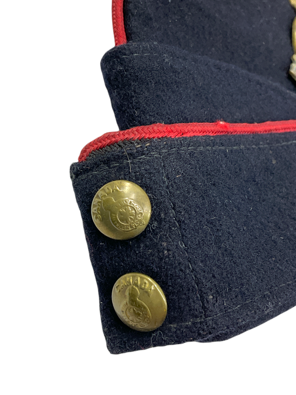 WW2 Canadian RCOC Ordnance Corps Coloured Field Service Cap Red Piped WW2 Canadian RCOC Ordnance Corps Coloured Field Service Cap Red Piped