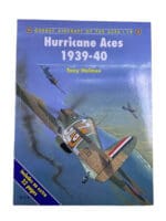 WW2 British RAF Hurricane Aces 1939-40 Osprey SC Reference Book