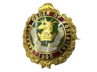 Canadian Order of Foresters High Court Ottawa Lapel Badge Insignia