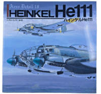 WW2 German Luftwaffe Heinkel He111 Aero Detail 18 Softcover Reference Book