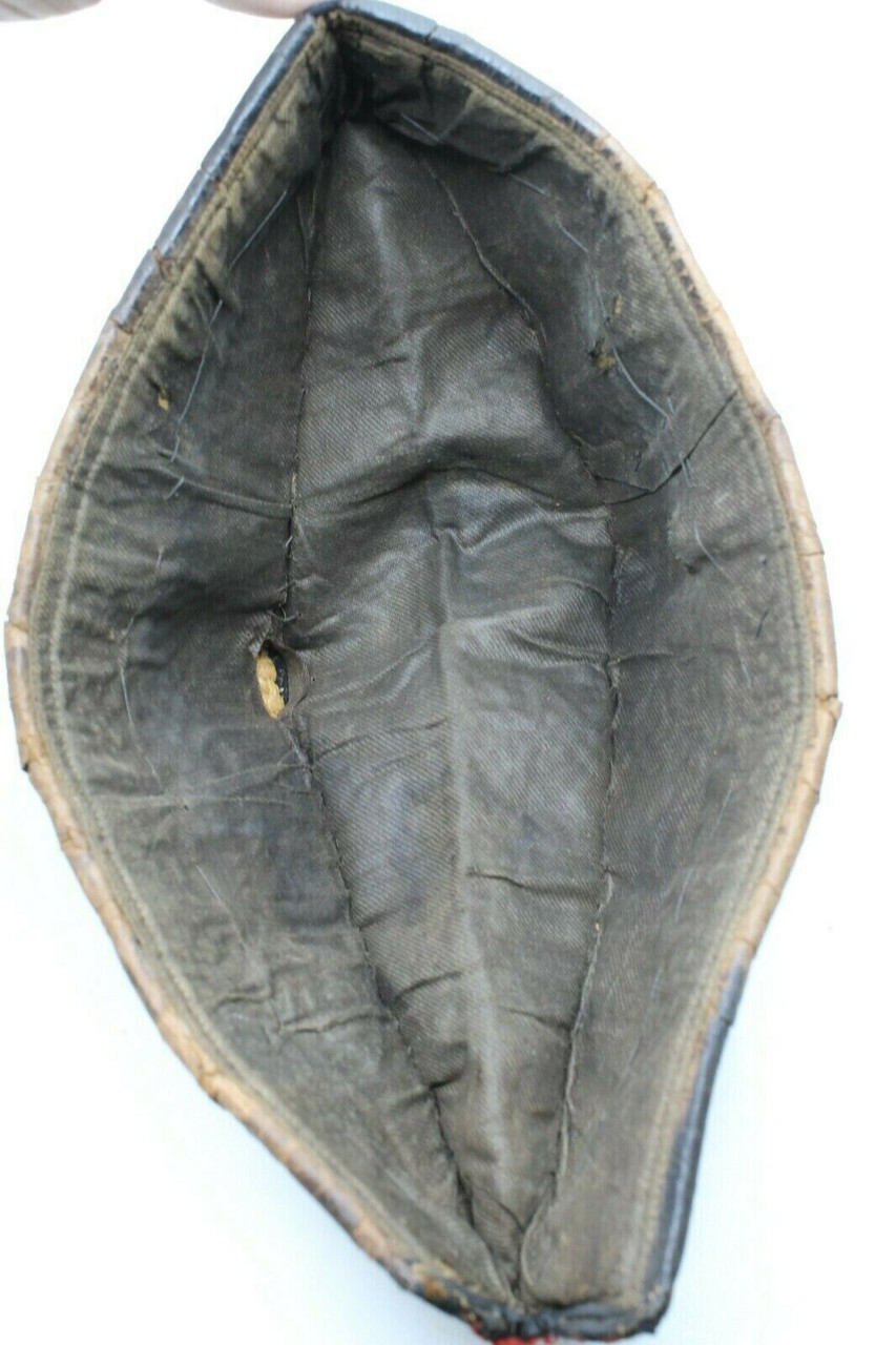 WW1 Canadian British CEF BEF Diced Glengarry Glen with Leather Sweatband WW1 Canadian British CEF BEF Diced Glengarry Glen with Leather Sweatband