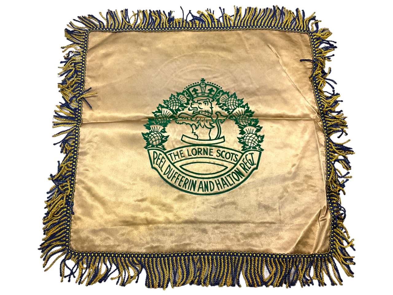 WW2 Canadian Lorne Scots Peel Dufferin Halton Sweetheart Pillow Case 19 x 19 WW2 Canadian Lorne Scots Peel Dufferin Halton Sweetheart Pillow Case 19 x 19