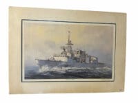 Canadian Navy RCN HMCS Toronto Ltd No. Print Pat Burstall 28 x 20 Inch