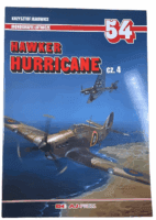 WW2 British RAF Hawker Hurricane Monografie No 54 POLISH TEXT SC Reference Book