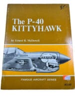 WW2 US USAAF P-40 Kittyhawk Soft Cover Reference Book