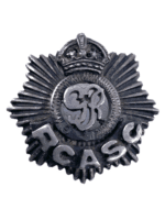 WW2 Canadian RCASC Service Corps Sweetheart Lapel Pin Badge