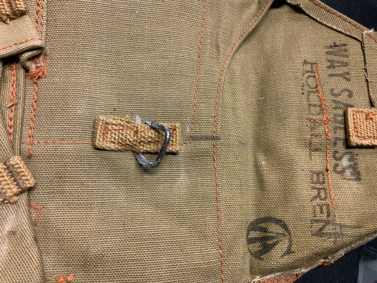 WW2 Canadian Bren Spares Carry Case Hold All Web Straps C Broad Arrow WW2 Canadian Bren Spares Carry Case Hold All Web Straps C Broad Arrow