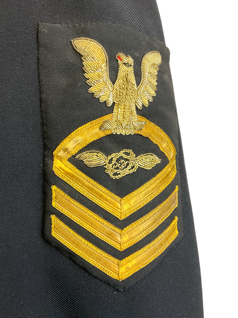 WW2 US USN Officers Double Breasted Jacket Aviation Specialty Patch WW2 US USN Officers Double Breasted Jacket Aviation Specialty Patch