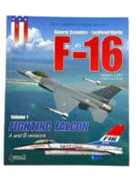 US USAF General Dynamics F-16 Fighting Falcon Volume 1 SC Reference Book
