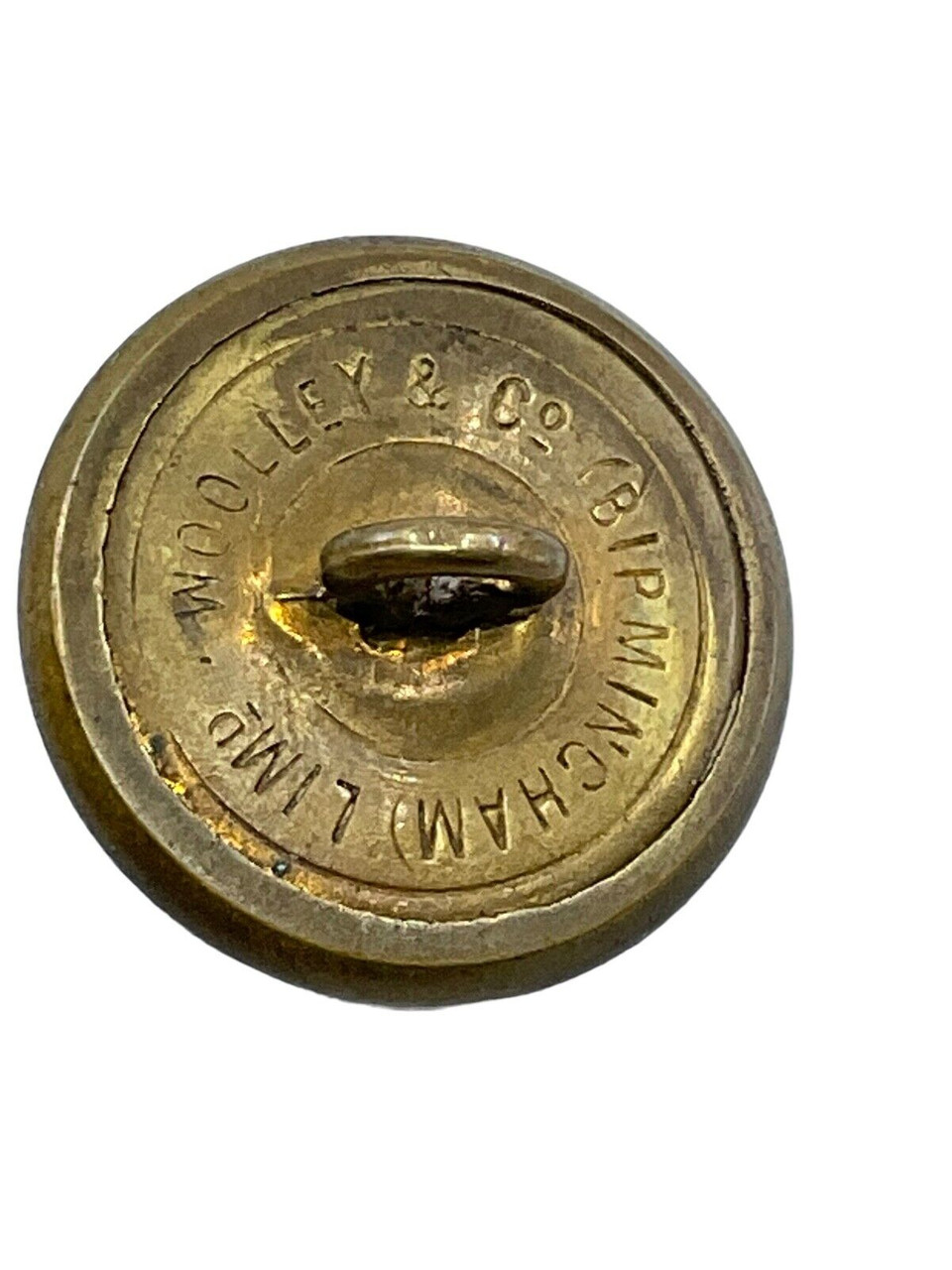 Canadian Militia 9th Mississauga Horse Large Jacket Button Canadian Militia 9th Mississauga Horse Large Jacket Button