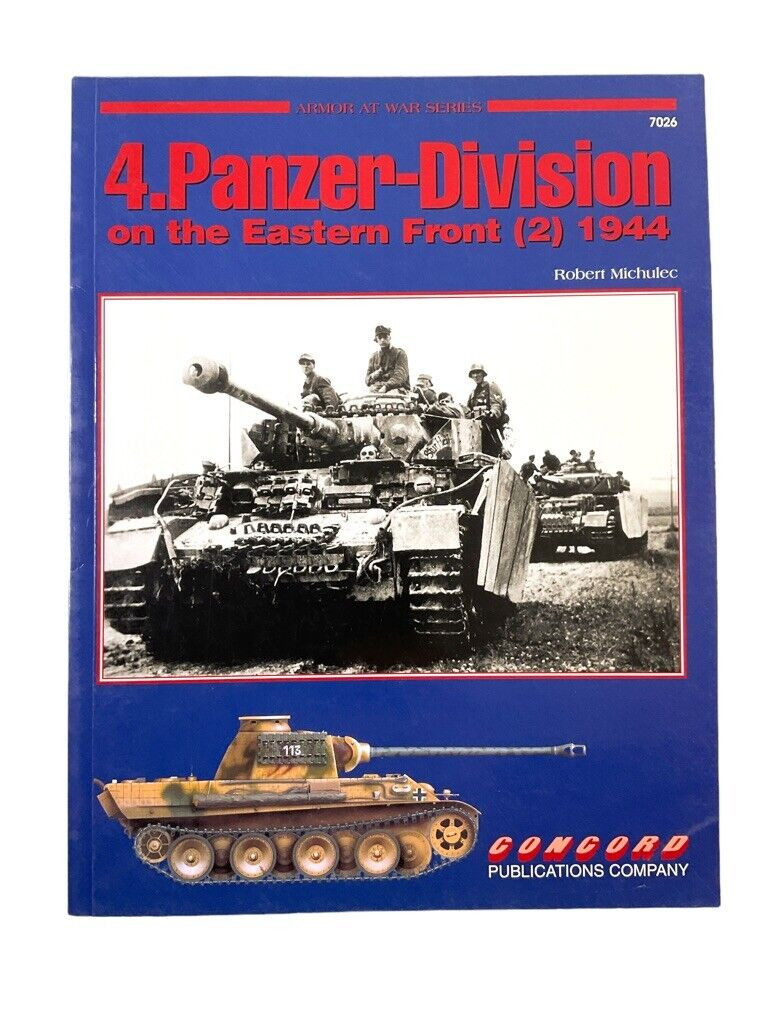 WW2 German 4th Panzer Division Eastern Front Vol 2 Soft Cover Reference Book WW2 German 4th Panzer Division Eastern Front Vol 2 Soft Cover Reference Book
