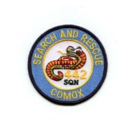 RCAF CAF Canadian 442 Search Rescue Comox Squadron Colour Crest Patch