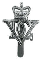 British 5th Dragoon Guards Staybrite Cap Badge