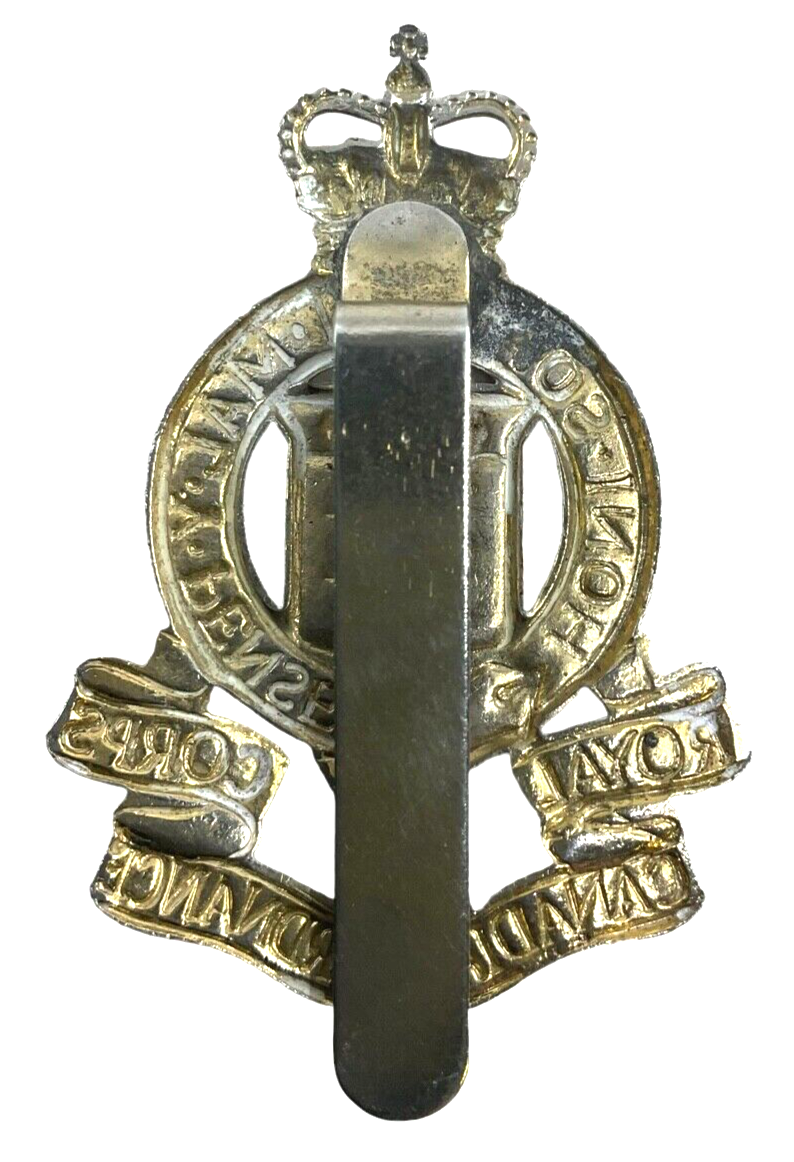 Canadian RCOC Ordnance Corps Cap Badge Canadian RCOC Ordnance Corps Cap Badge