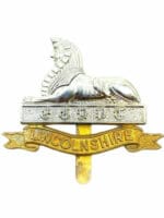 WW2 British Lincolnshire Regiment Cap Badge