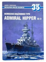 WW2 German Kriegsmarine Admiral Hipper Vol 3 #35 POLISH TEXT SC Reference Book WW2 German Kriegsmarine Admiral Hipper Vol 3 #35 POLISH TEXT SC Reference Book