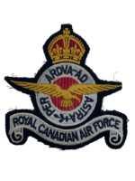 WW2 Canadian RCAF Flight Suit Jacket Insignia Patch WW2 Canadian RCAF Flight Suit Jacket Insignia Patch