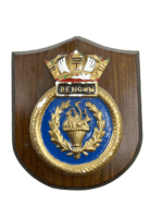 British RN Navy HMS Renown Ships Crest Plaque 9 x 7 Inches British RN Navy HMS Renown Ships Crest Plaque 9 x 7 Inches