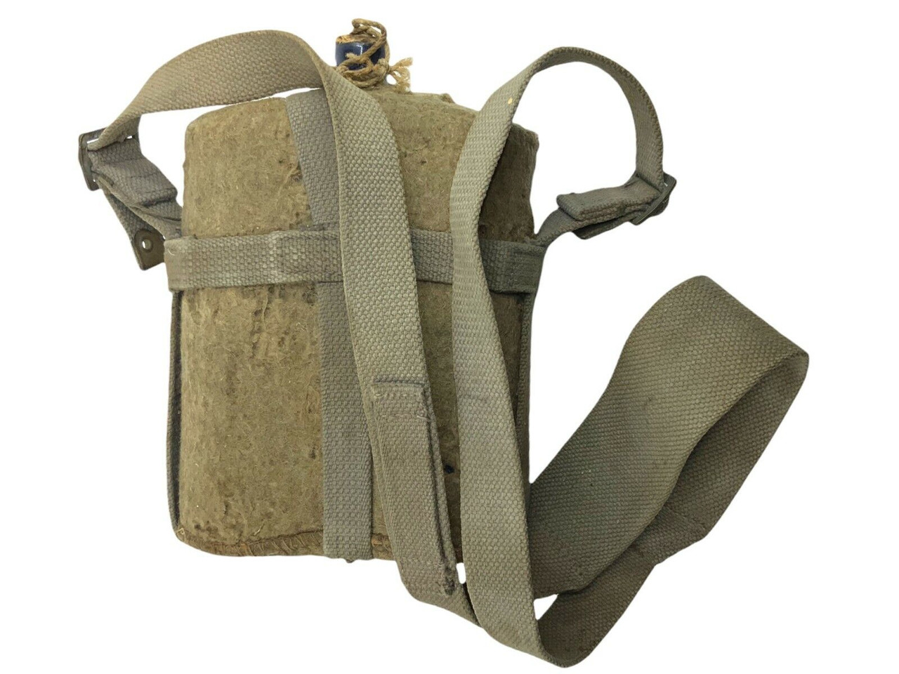 WW2 Canadian British RAF RCAF Water Bottle & 25 Pattern Web Cradle WW2 Canadian British RAF RCAF Water Bottle & 25 Pattern Web Cradle