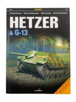 WW2 German Army Hetzer G-13 Tank Armour Soft Cover Reference Book