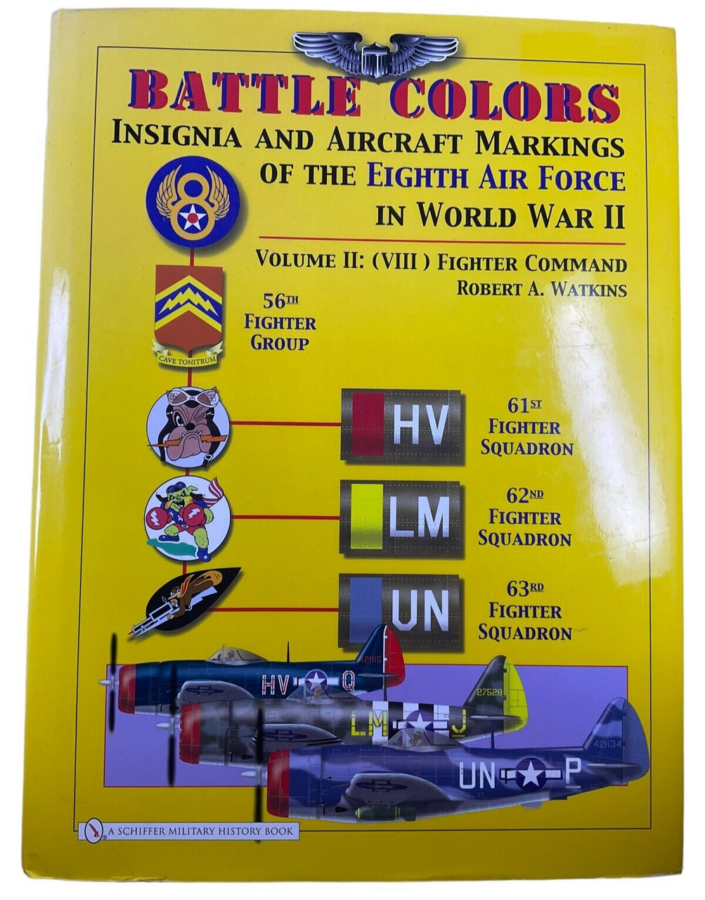 WW2 US USAAF Battle Colors Aircraft Markings 8th Air Force Vol 2 Reference Book WW2 US USAAF Battle Colors Aircraft Markings 8th Air Force Vol 2 Reference Book