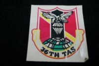 Post WW2 USAF Zapper Sticker 36th Tactical Air Squadron