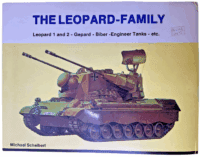 German Army The Leopard Family Tank Michael Scheibert Softcover Reference Book