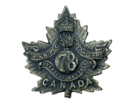 WW1 Canadian CEF 78th Battalion Collar Insignia Single