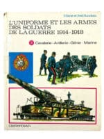 Uniforms of the Army French Language Volume 6 Hard Cover Reference Book