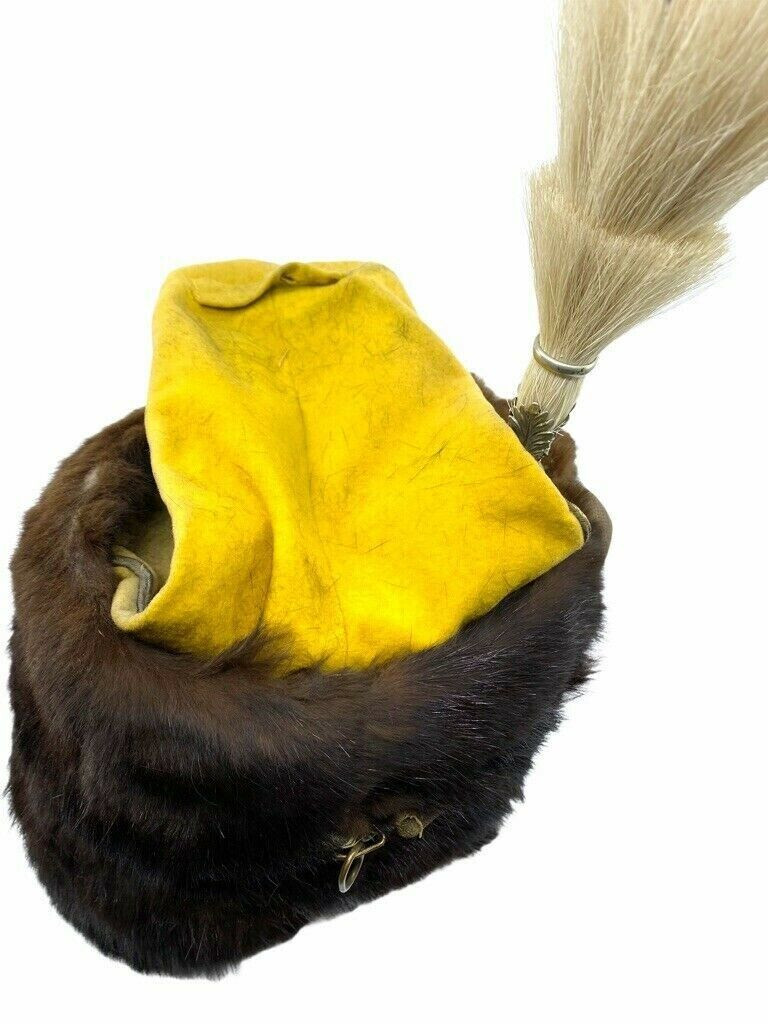 British Victorian 14th Hussars Officers Busby with Chinstrap by Cater and Co British Victorian 14th Hussars Officers Busby with Chinstrap by Cater and Co