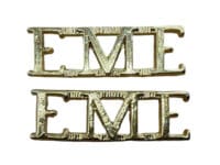 Canadian Forces EME Electrical Mechanical Engineers Shoulder Title Pair