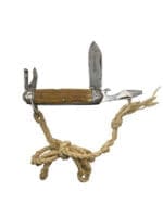 WW2 Era USA Folding Utility  Pocket Knife