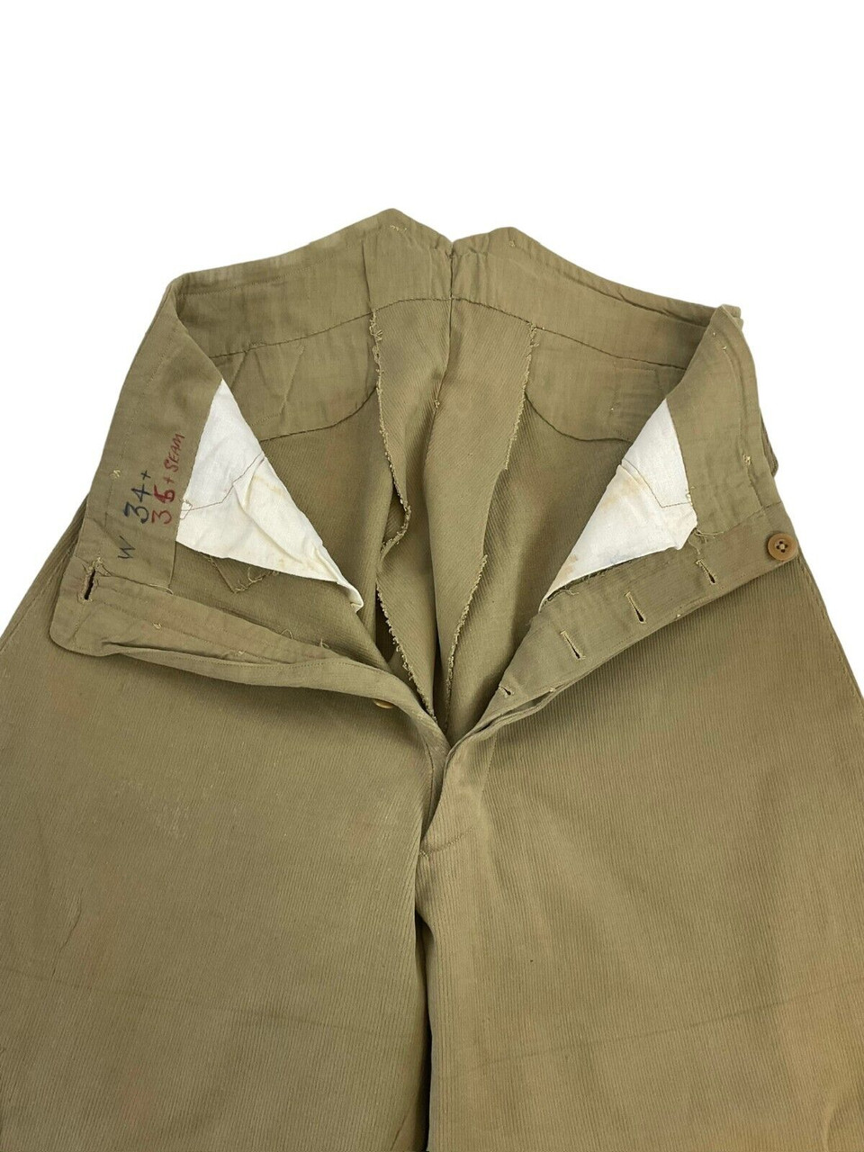 WW2 Canadian Army Officers Riding Breeches Pants Trousers Size 32 Waist WW2 Canadian Army Officers Riding Breeches Pants Trousers Size 32 Waist